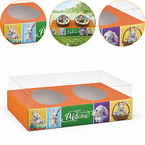 5 CAIXA P/ DOIS OVO DE PÁSCOA 50G 8412-77 (KX) PÁSCOA 2026