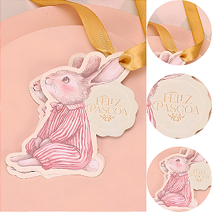 20 TAGS PÁSCOA COELHO RECORDAR 5844 ( PASCOA JANGO 2026 )