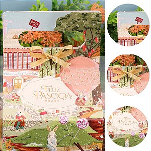 10 ALÇA PARA CAIXA AJUSTÁVEL 250/350/500G VILA ENCANTADA 5562 ( PASCOA JANGO 2026 )