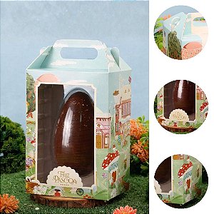 5 CAIXA C/ BLISTER OVO EM PÉ 250G 6 FATIAS VILA ENCANTADA 5821 ( PASCOA JANGO 2026 ) 5821