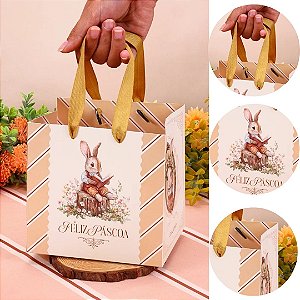 10 SACOLA PEQUENA 16X15X13CM ACOLHER 5453 ( PASCOA JANGO 2026 )