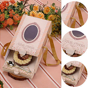 5 CAIXA P/ OVO COLHER PREMIUM COM ALÇAS 250/350/500G ACOLHER 5594 ( PASCOA JANGO 2026 )