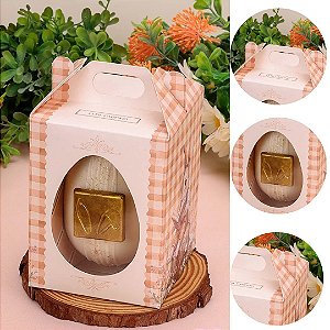 10 CAIXA PARA OVO EM PÉ 100/150G ACOLHER 5678 ( PASCOA JANGO 2026 )