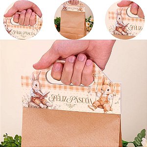 10 ALÇA PARA SACO DELIVERY 21X9CM ACOLHER 5753 ( PASCOA JANGO 2026 )