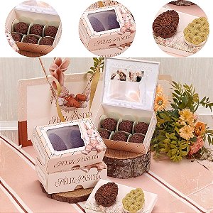 10 CAIXA P/ 6 DOCES PÁSCOA OU 2 OVOS 50G ACOLHER 5483 ( PASCOA JANGO 2026 )