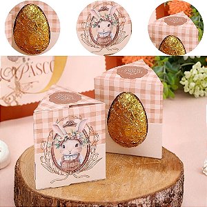 10 CAIXA LEMBRANCINHA OVINHO PÁSCOA 80G ACOLHER 5737( PASCOA JANGO 2026 )