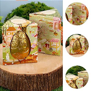 10 CAIXA LEMBRANCINHA OVINHO PÁSCOA 80G VILA ENCANTADA 5741 ( PASCOA JANGO 2026 )