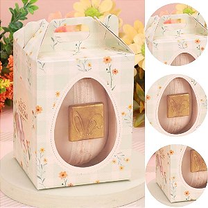 10 CAIXA PARA OVO EM PÉ 100/150G FLORIR 5681 ( PASCOA JANGO 2026 )