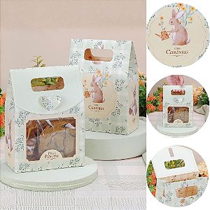 10 SACOLA COM VISOR P PÁSCOA 20X7X14 FLORIR 5674 ( PASCOA JANGO 2026 )