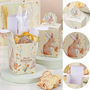 10 EMBALAGEM PARA LEMBRANCINHA OVO 100G FLORIR 5668 ( PASCOA JANGO 2026 )