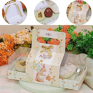 10 CAIXA PARA TRIO DE OVOS 100G FLORIR 5513 ( PASCOA JANGO 2026 )