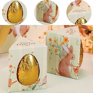 10 CAIXA LEMBRANCINHA OVINHO PÁSCOA 80G FLORIR 5740 ( PASCOA JANGO 2026 )