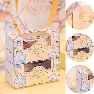 10 CAIXAS P/ 2 DOCES PÁSCOA EMBALAGEM AMANHECER 5472 ( PASCOA JANGO 2026 ) PENDENTE 100