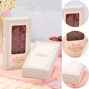 10 CAIXAS PARA BARRA PÁSCOA 300G C/ VISOR CELEBRAR 5551 ( PASCOA JANGO 2026 )