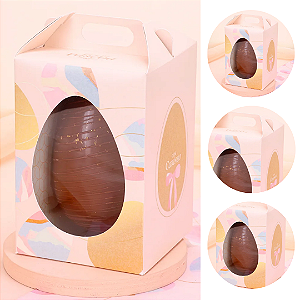 10 CAIXA PARA OVO EM PÉ 6 FATIAS 250G CELEBRAR 5713 ( PASCOA JANGO 2026 )