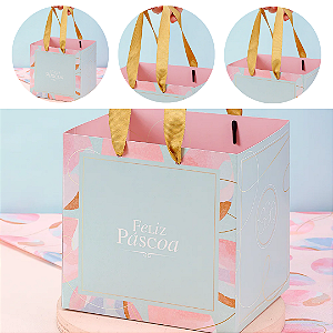 10 SACOLA PEQUENA 16X15X13CM CELEBRAR 5458 ( PASCOA JANGO 2026 )