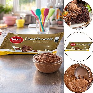 RECHEIO ARTESANAL CREME CHOCOMALTE 1,01KG VABENE
