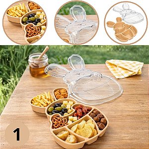 FONDUE CAKE BOX PETISQUEIRA COELHO PÁSCOA CREME (BLUE STAR)