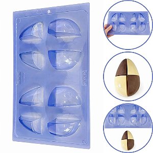 FORMA PROFISSIONAL DEGUSTAÇÃO OVO PÁSCOA FATIA 250G PORTO 1062