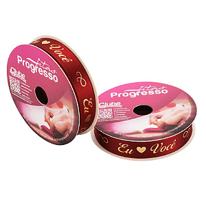 ROLO DE 10 METROS DE FITA CETIM 15MM EU E VOCE 419 ( PROGRESSO ) XXXXXX SAIDA AUTOMATICA