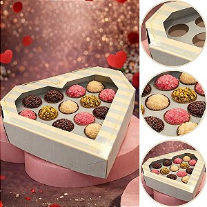 10 CAIXA CORAÇÃO PARA 10 DOCES AFETO 2008  ( DIA DOS NAMORADOS JANGO 2026 ) OUTLET