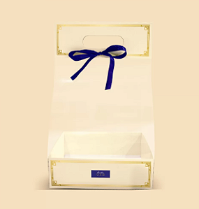 10 CESTA MULTIUSO COM ALÇA EM ACETATO PARA PRESENTE LINHA CAPR I2100  ( DIA DOS NAMORADOS JANGO 2026 ) OUTLET