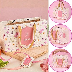 10 SACOLA 26X16,5X13CM CHARMOSA 4921 ( DIA DAS MÃES JANGO 2026 ) OUTLET