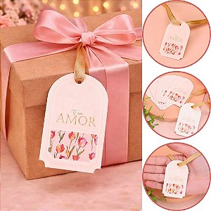 20 TAGS TULIPAS 5034 ( DIA DAS MÃES JANGO 2026 ) OUTLET