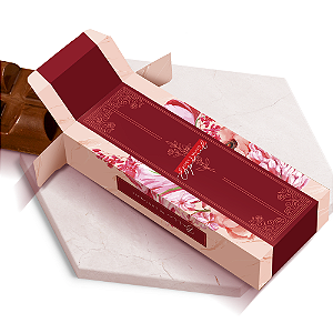 10 CAIXA BARRA DE CHOCOLATE 150G LINHA ROSES 1042 ( DIA DAS MÃES JANGO 2026 ) OUTLET