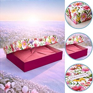 5 CAIXA PRESENTE MÃES G 30X24X6 VIOLETA 6006 ( DIA DAS MÃES IDEIA 2026 )