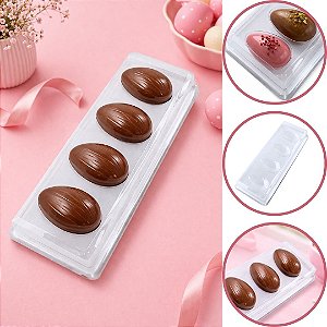 10 CAIXA P/ KIT DEGUSTAÇÃO 4 MINI OVOS 50 g PÁSCOA CRISTAL BWB 14345