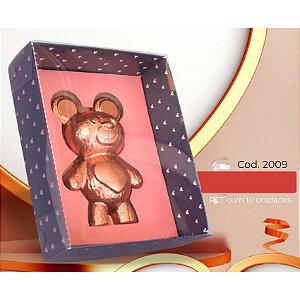 10 CAIXA EMBALAGEM URSO MEDIO CORAÇÕES 2009 ROSA ( DIA DOS NAMORADOS JANGO 2026 ) OUTLET
