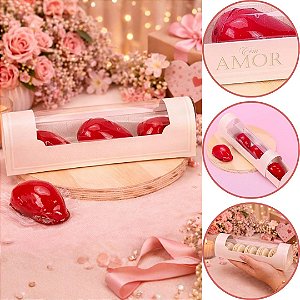 10 CAIXA P/ DOCES MACARONS TULIPAS 5036 ( DIA DAS MÃES JANGO 2026 ) OUTLET 4939