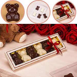 10 CAIXA P/6 URSINHOS 15,8X8X9cm C/ FORMA 5951 DOLCE AMORE ( NAMORADOS JANGO 2026 ) 5924