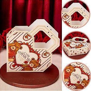 10 SACOLA CORAÇÃO 12,7X4X17cm 5894 DOLCE AMORE ( NAMORADOS JANGO 2026 )