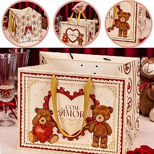 10 SACOLA GRANDE 21X21X27,8cm 5853 DOLCE AMORE ( NAMORADOS JANGO 2026 )