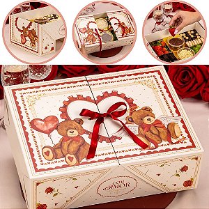 5 CAIXA FONDUE 8X19X25,5cm 5948 DOLCE AMORE ( NAMORADOS JANGO 2026 ) 5880