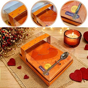 05 CAIXA CORAÇÃO 500 G COM CINTA SIMPLESMENTE AMOR 2542 ( DIA DOS NAMORADOS IDEIA ) OUTLET