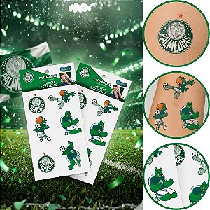 12 TATUAGEM DE PELE PALMEIRAS ( FESTCOLOR)
