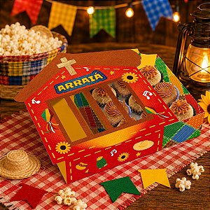 10 CAIXA 9 DOCES GAVETA COM VISOR NOSSO ARRAIA 6021 IDEIA ( FESTA JUNINA 2026 ) BALANÇO OK