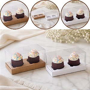 10 CAIXA DUPLA FACE P/ 2 CUPCAKE 4819 (IDEIA)