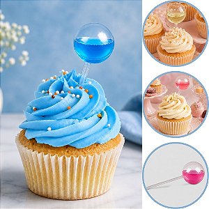 30 AMPOLA SABORIZANTE ESFERA TRANSPARENTE 1 ML (SILVER PLASTIC)
