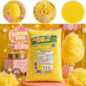 AÇÚCAR CRISTAL ABACAXI 500g (MUNDO ENCANTADO)