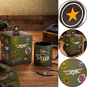 10 CAIXA P/ CANECA 10X10X12 DIA DOS PAIS POP-UP 4797 ( DIA DOS PAIS ) OUTLET