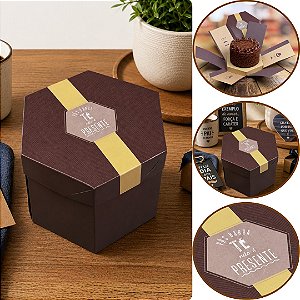 10 CAIXA P/ CANECA 13X13X13CM DIA DOS PAIS 2730 ( DIA DOS PAIS ) OUTLET