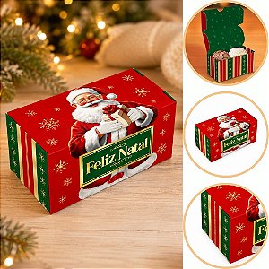 10 CAIXA P/ 2 DOCES DE NATAL 8X4X4 6171 ( NATAL IDEIA 2026 )