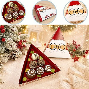 10 CAIXA P/6 DOCES ARVORE DE NATAL 17X17X4 DIVERTIDO 6246 ( NATAL IDEIA 2026 )