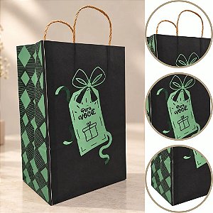 10 SACOLA PRESENTE PRA VOCE P 18X10,5X26CM PA00789  (PLUMA)
