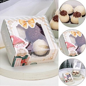 10 CAIXA COM VISOR PARA 4 DOCES ACREDITAR 6061 (JANGO NATAL 2026)