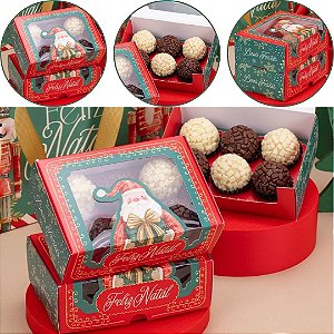 10 CAIXA COM VISOR PARA 6 DOCES GRATIDÃO 6069 (JANGO NATAL 2026)